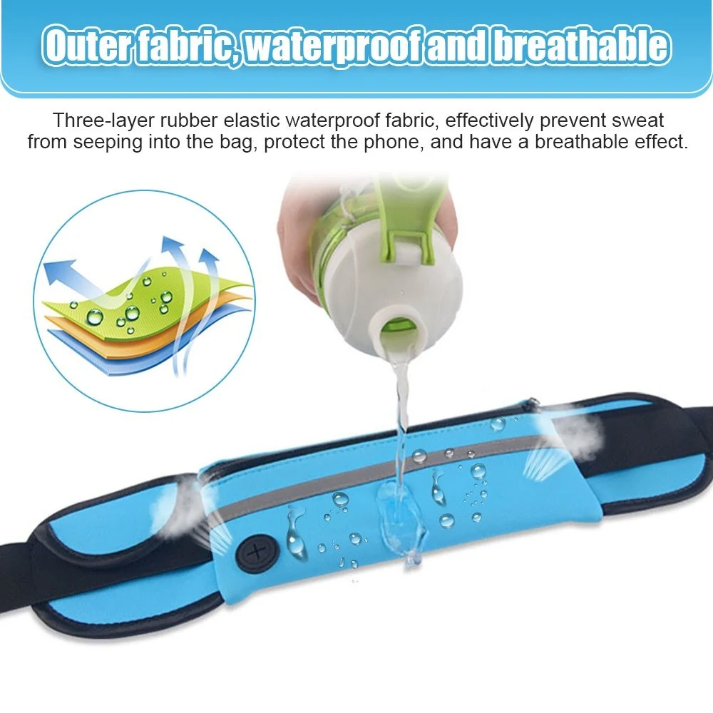 Running Fitness Shoulder Bag Outdoor Men′s Jogging Water Replenishing Bicycle Waist Bag