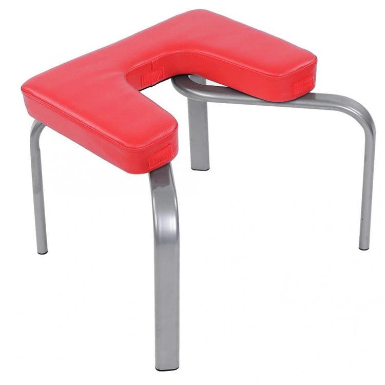 Relieve Fatigue Body Headstand Metal Inverted Chair Yoga Stool