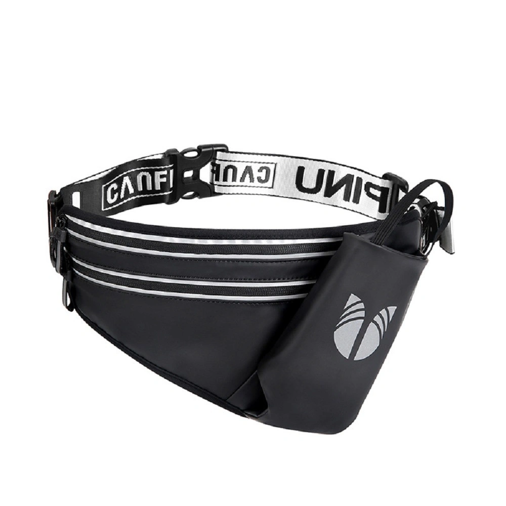 Running Sports Jogging Fitness Workout Fanny Pack Lightweight Waist Bag with Water Bottle Holder Bl17796