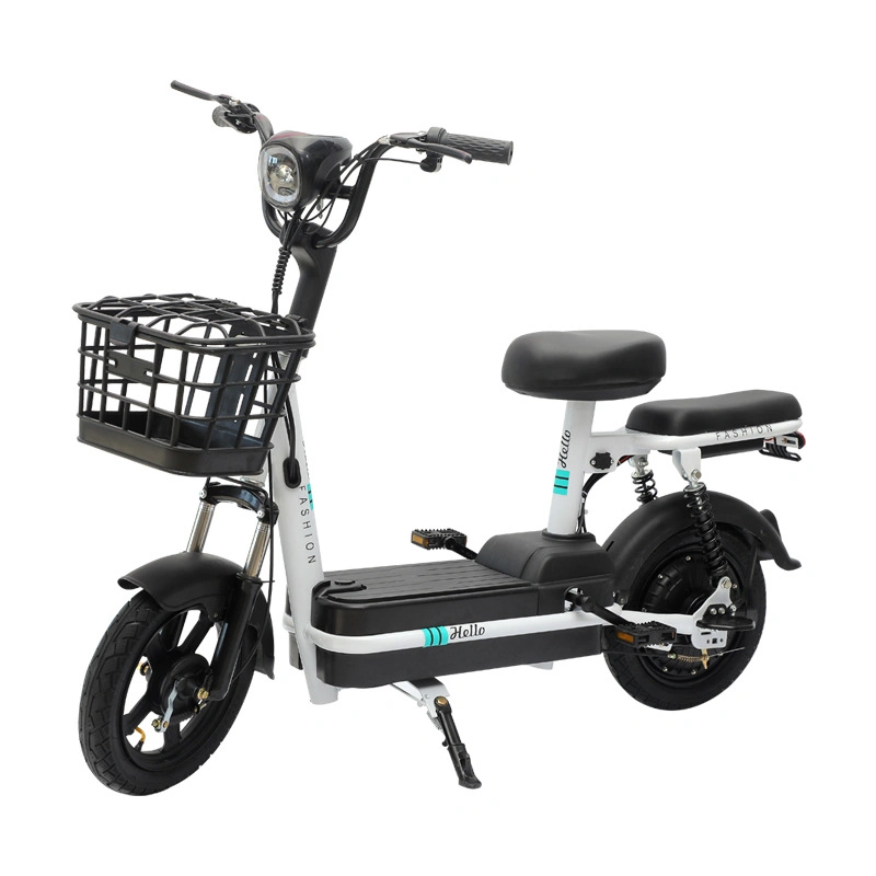 The Best-Selling 14 Inch Fat Tire Electric Bicycle in 2022, with Pedal Front and Rear Suspension, Brushless and Toothless Motor