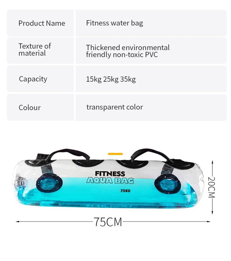 Gym Home Use Fitness Weight Lifting Water Bag Aqua Bag