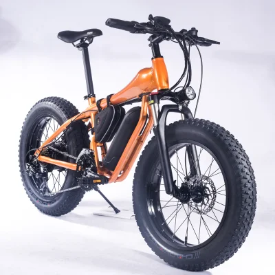 45 km/h (pedale + acceleratore) 45 km/h Motociclette Fat Folding Battery Bike Elettrica 500W E-Bike