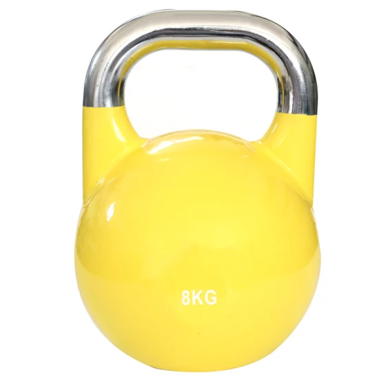 Kettlebell multifunzionale del Kettlebell del ghisa rivestito della polvere di colore di prezzo poco costoso della Cina