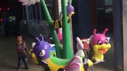 Giostra per bambini a gettoni Kidide Rides Mini giostra a cavalli a 3 posti per bambini