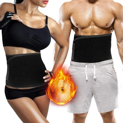 Cintura per allenatore in vita regolabile in neoprene più sottile per la coscia, per donne e uomini, supporto per la coscia, sollevamento dei glutei