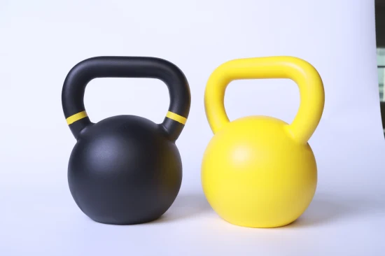 Kettlebell da competizione con peso in acciaio con logo personalizzato premium da 4-56 kg di attrezzature per il fitness Newfield all'ingrosso